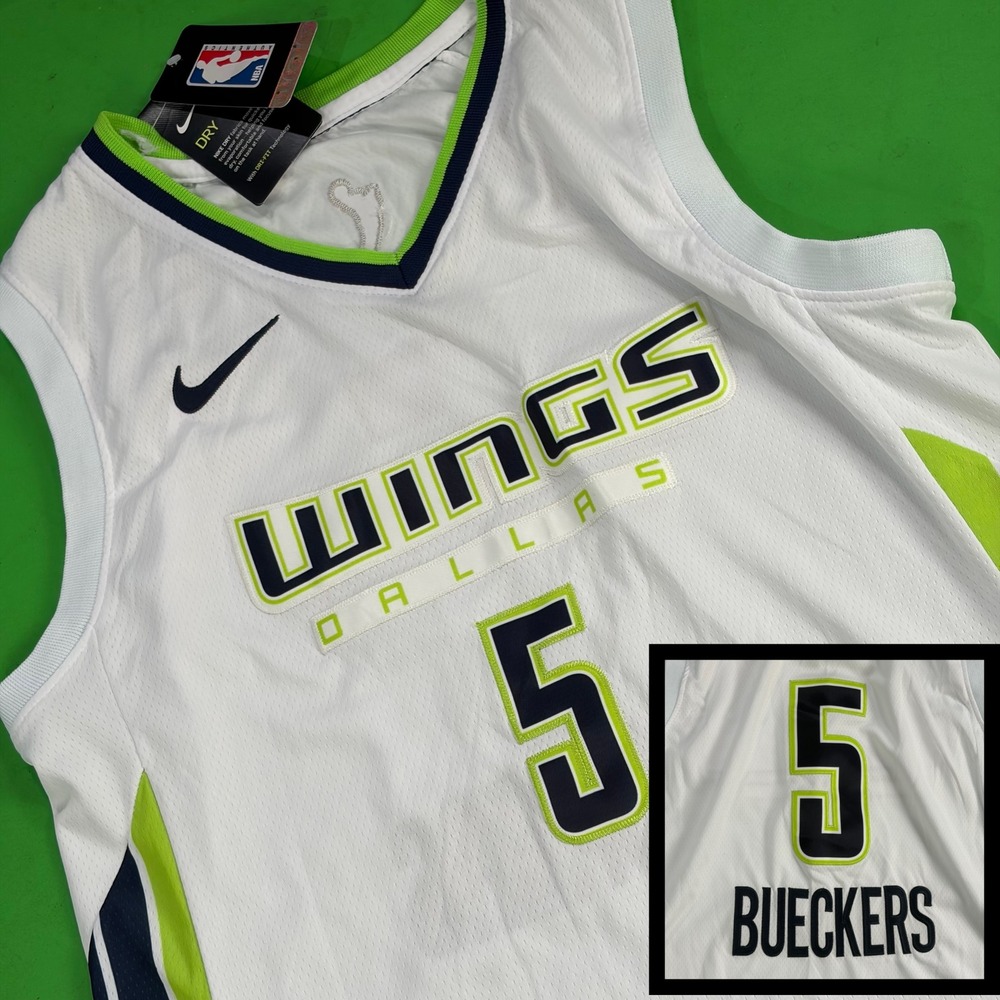 Nike Dallas Wings Paige Bueckers Rookie Jersey Womens L #5 Heroine Edition WNBA